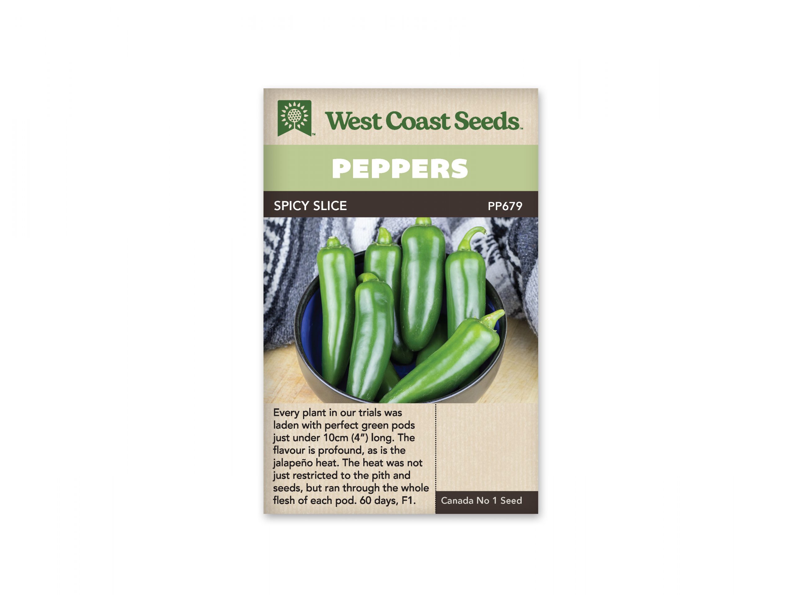 Hot Pepper – Spicy Slice Jalapeno – West Coast Seeds | Fiesta